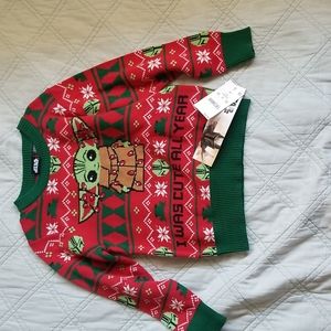 Star Wars the Mandalorian Christmas sweater